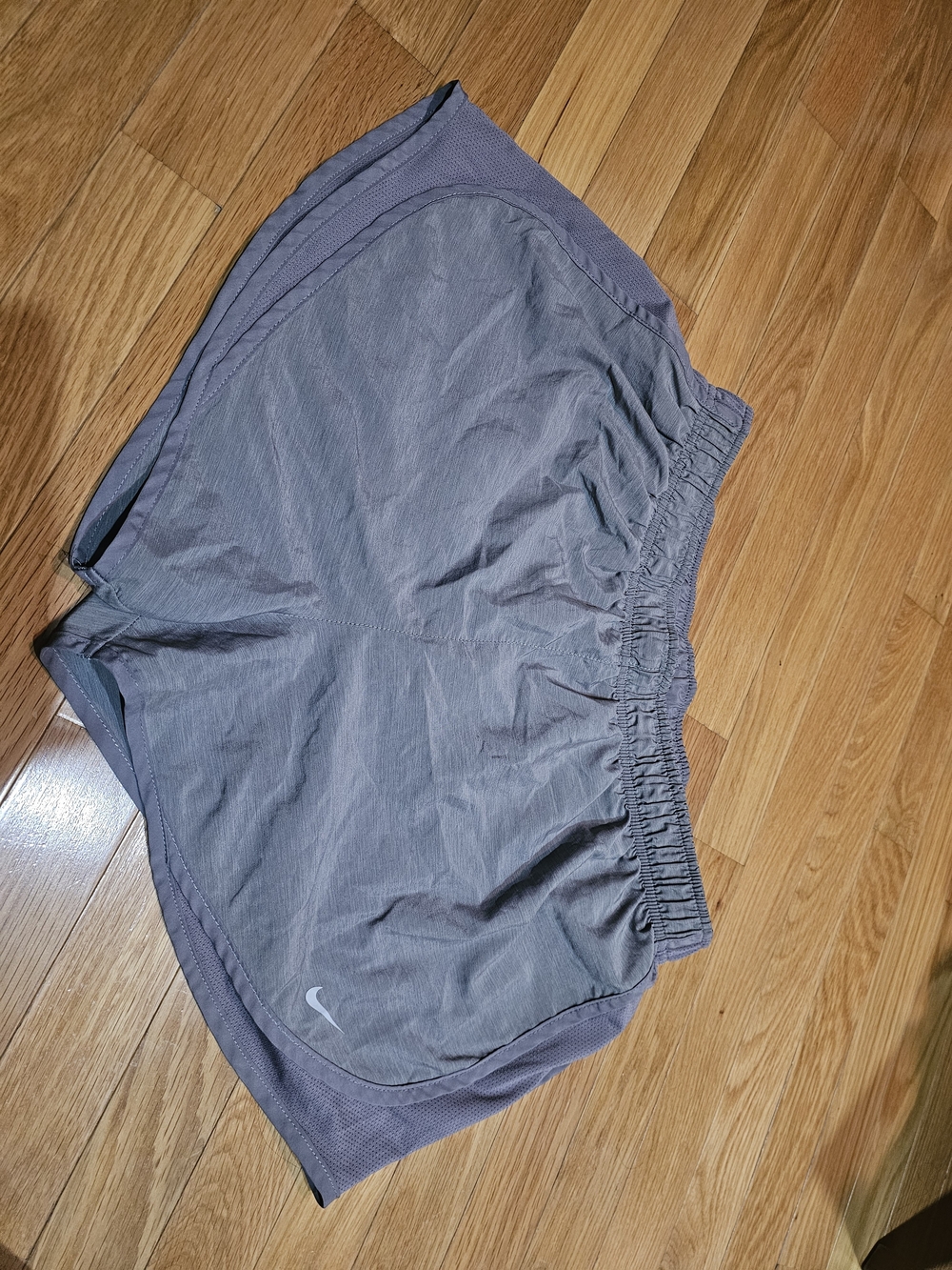 Nike Light Gray Women's Running Shorts